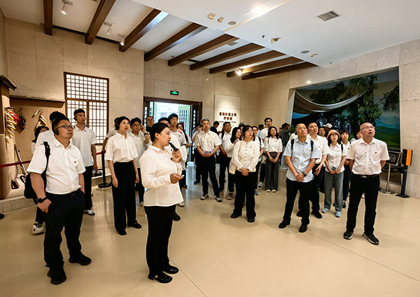 西柏坡红色教育培训基地,西柏坡干部培训